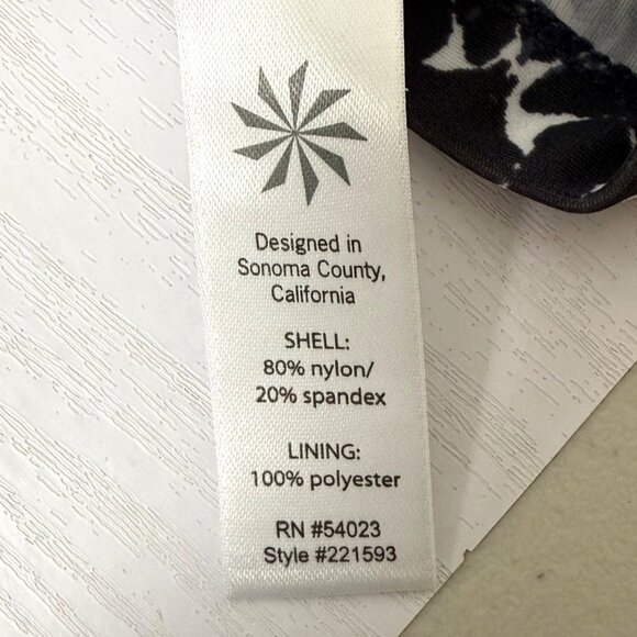 Athleta Shorebreak Swim Dress Womens Sz S Purple Bombay Racerback Activewear - Picture 9 of 11